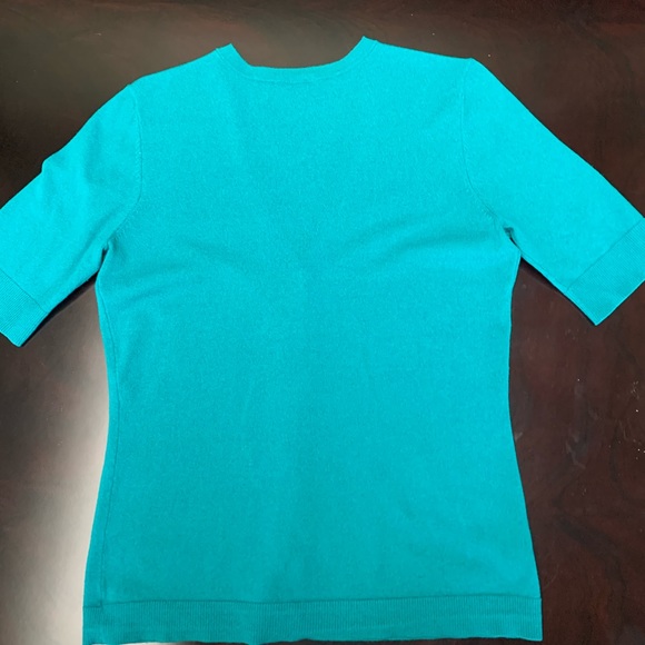 Anne Taylor. Short Sleeve Cardigan - Picture 6 of 6